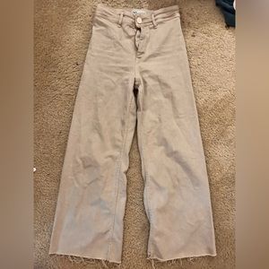 Zara marine jeans straight leg